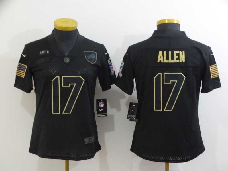 Women Nike Bills 17 Josh Allen Black 2020 Salute To Service Limited Jersey,We sell and wholesale Women Nike Bills 17 Josh Allen Black 2020 Salute To Service Limited Jersey on line form chian!